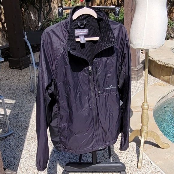 Eddie Bauer nylon/polyester jacket black XL - Picture 1 of 16